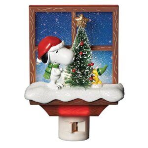 Peanuts Snoopy Woodstock Night light Christmas Tree Star Decorating 🎄🎄⭐⭐